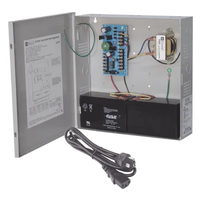 Fuente de poder para control de acceso de 12/24 Vcc @ 1.75 A
