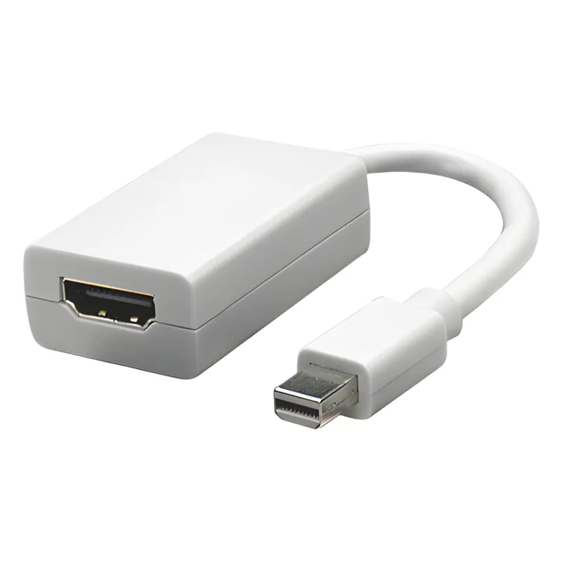 Adaptador Mini DisplayPort a HDMI / Soporta Resolución 1080p (Full HD)