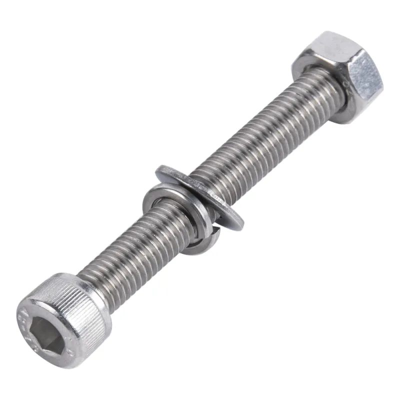 Tornillo acero inoxidable M8*65 para montajes de modulos fotovoltaicos