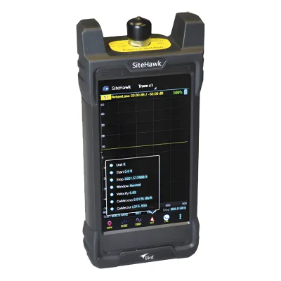 Analizador de Sitio Portátil SITEHAWK para Antenas y Falla en Cable, 1 MHz a 4.5 GHz, N Hembra.