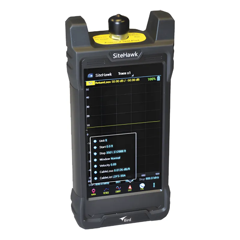 Analizador de Sitio Portátil SITEHAWK para Antenas y Falla en Cable, 1 MHz a 4.5 GHz, N Hembra.
