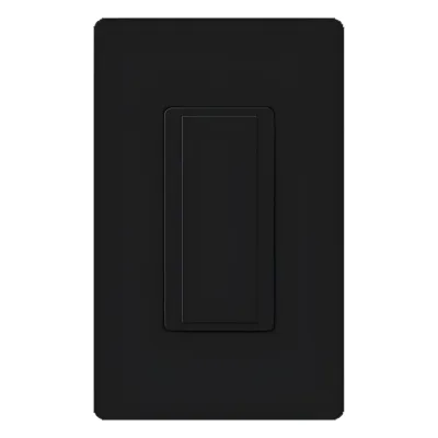 Switch acompañante Maestro para controlar una carga desde varios puntos con un switch multilocalización, 120 V, cableado de 3 vías estándar, acabado satinado Midnight