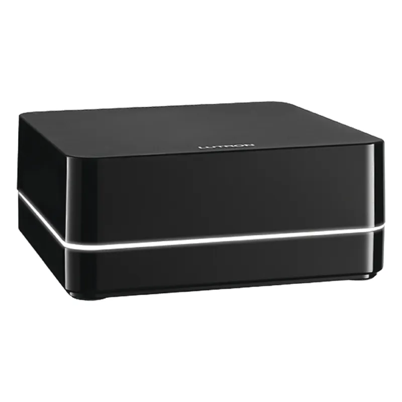 Puente Connect Bridge para acceso remoto a sistemas RadioRA 2 y HomeWorks QS mediante la app Lutron Connect, compatible con Apple HomeKit, Siri, Amazon Alexa y Sonos