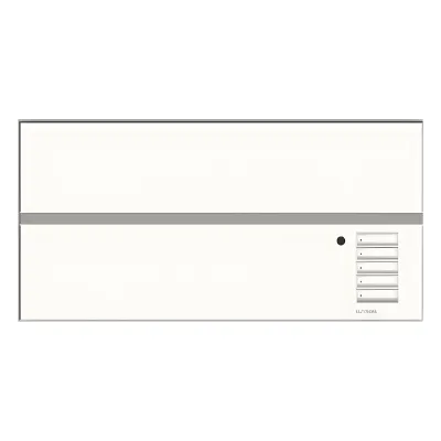 Unidad de control de iluminación GRAFIK Eye QS para 6 zonas con radiofrecuencia Clear Connect, escenas programables e integración con RadioRA 2 y HomeWorks QS, color blanco