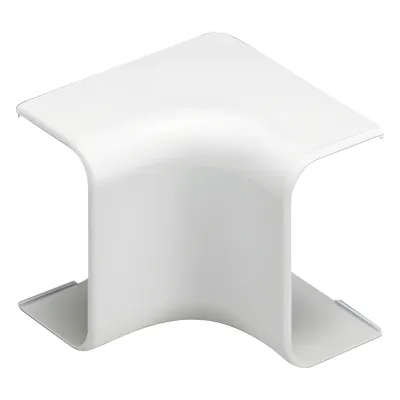 Esquinero interior, para uso con canaleta LD5, material ABS, Color Blanco Mate
