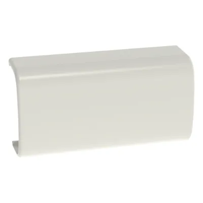 Unión recta, para uso con canaleta LD5, material ABS, Color Blanco Mate