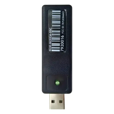 Modem tipo USB para Conexión de carga y descarga remota de comunicadores M2M con paneles DSC