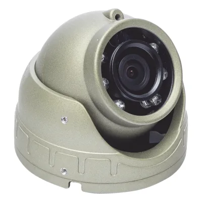 Cámara Mini Domo AHD 2 Megapixel / Lente 2.8 mm / 3 mts IR / Micrfono Integrado / Uso en Interior / Compatible con DVR´s Moviles Streamax / Conector Tipo Aviación