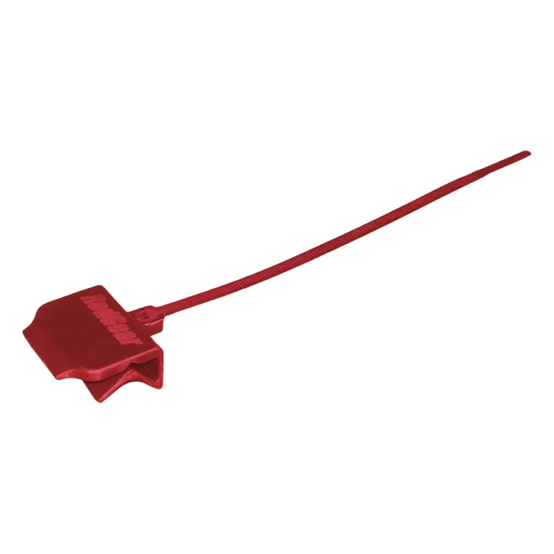 Clip-cincho Plástico para sujetar cable de detección lineal de temperatura en charolas de cable, paquete con 100 piezas