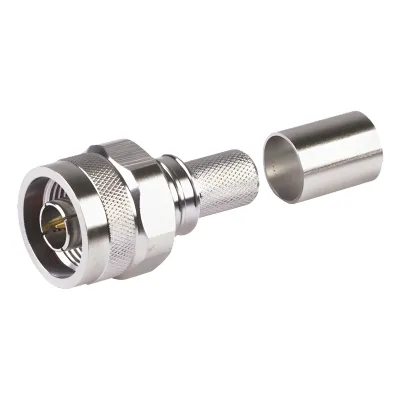 Conector N Macho Plegable Hex. con Pin Cautivo para cables Tipo RG8