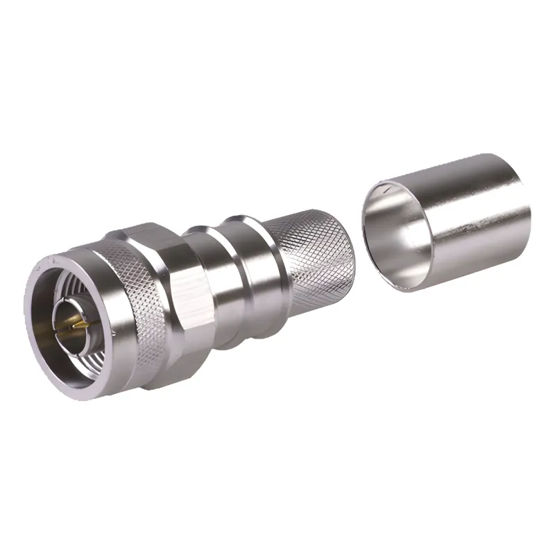 Conector N Macho Plegable con Pin Cautivo para cable LMR600, LP600