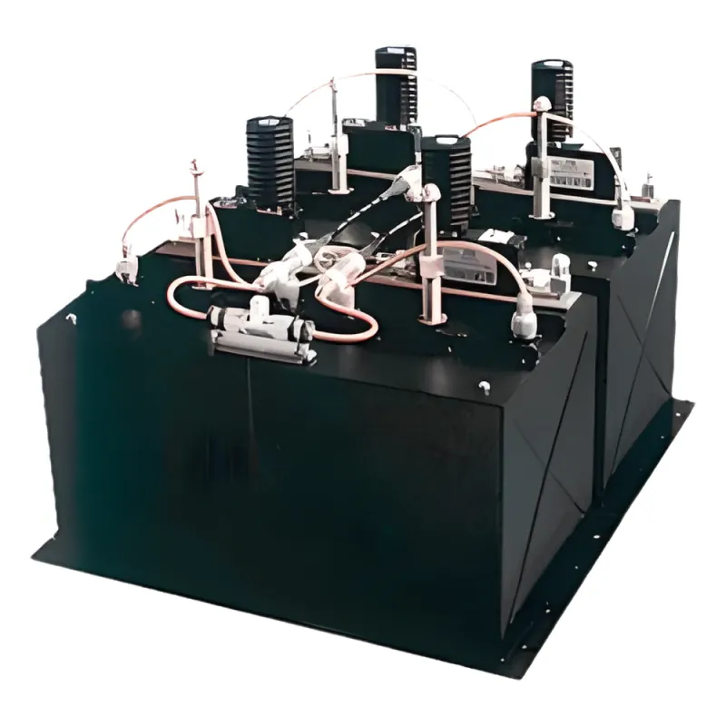Combinador dB SPECTRA de 5 Canales en Panel para Rack 19", 380-400 MHz, 100 kHz de Sep. N Hembras.