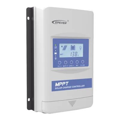 Controlador Solar MPPT / 30A / 12/24V / Voc 100V / RS-485 / Baterías Litio / IP32
