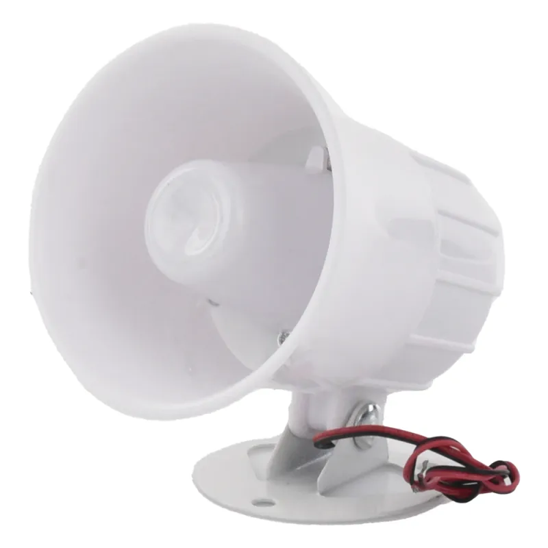 Sirena Cableada SFIRE SF-520A / 110 dB / 15 W / 12 VCC / Compacta y Potente