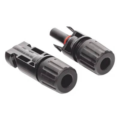 Conector MC-4 para Módulos Fotovoltaicos (conector hembra + conector macho)