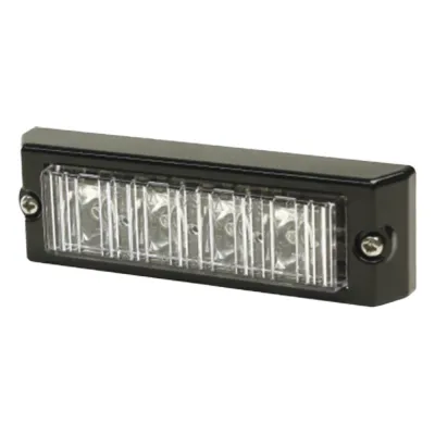 Luz Auxiliar Serie X3704, 4 LEDs Ultra Brillantes, color Azul / Claro