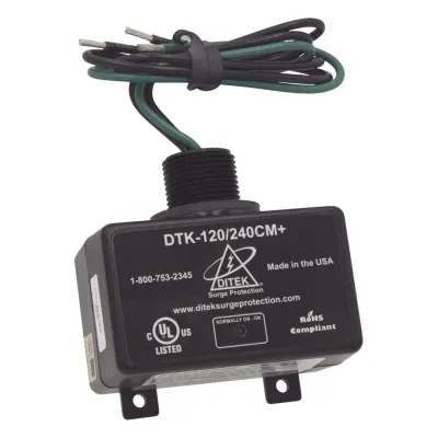 Dispositivo de Protección contra Sobretensiones de Fase Dividida de 120/240 VCA, Recomendado para Climas, Motores, Iluminación.