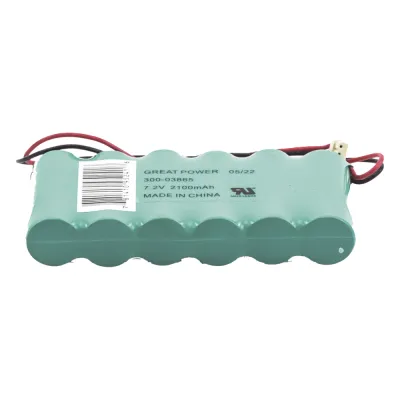 Batería de respaldo recargable NiCd 7.2 V / 2100 mAh para repetidor inalámbrico Honeywell 5800RP