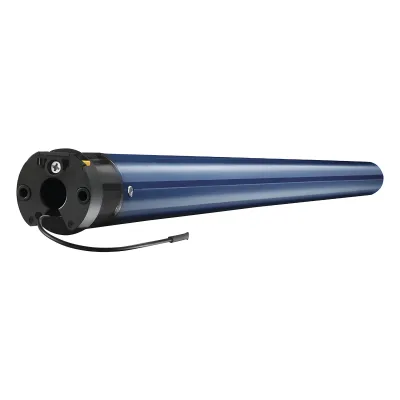 Kit motorizado tubular mecánico, integrable con SWITCHBOTRELSW2PM, SHELLY2PMGEN3 O MINICENTRALIS señal RTS, Persiana de 2.3 ancho y alto 4 mts.