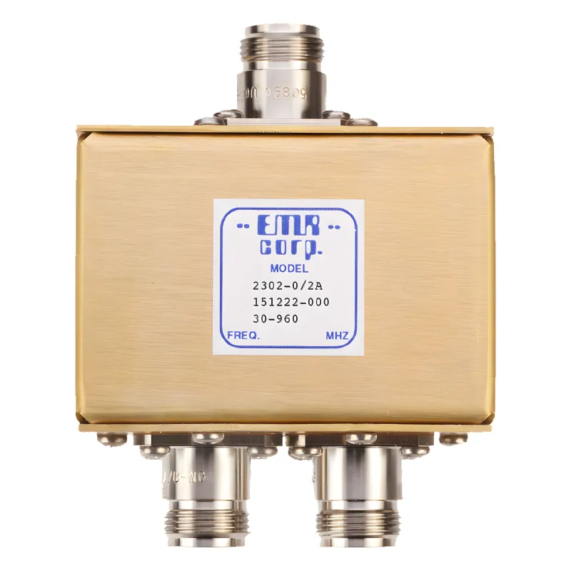 Divisor de Potencia EMR de 2 Vías, 30-960 MHz, 0.5 Watt, Conectores N Hembra.