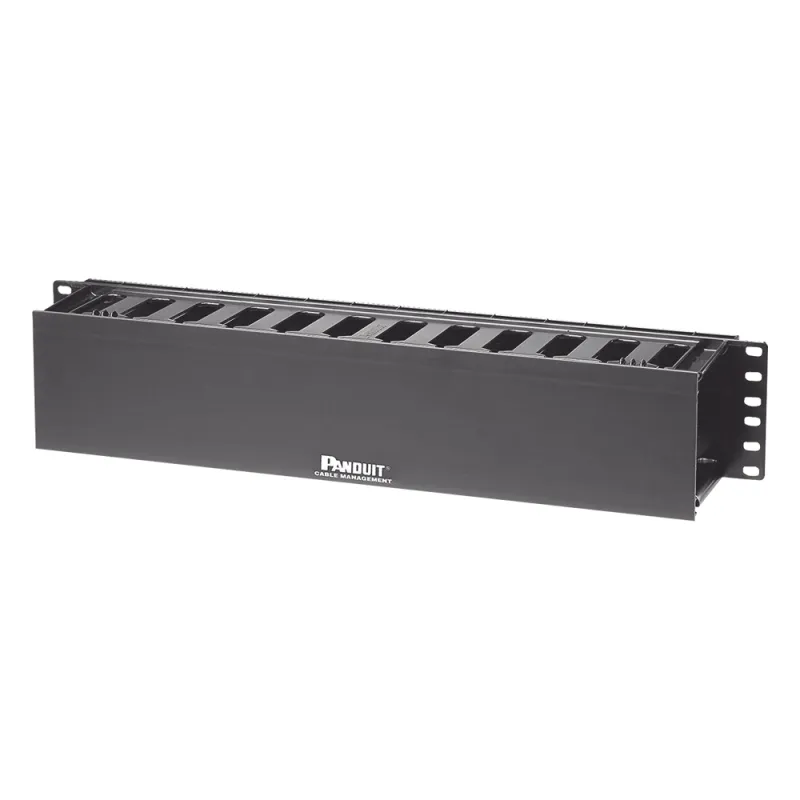 Organizador de Cables Horizontal PatchLink, Sencillo (Solo Frontal), Para Rack de 19in, 2UR