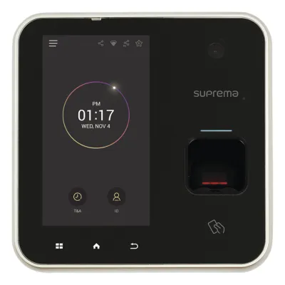BioStation A2 Lector de Huella con Teclado Touch / WIFI / PoE Lector 125KHz HID Prox