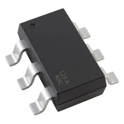 IC de 6 terminales / conmutador unipolar de dos posiciones / 10 kHz y 3 GHz /
