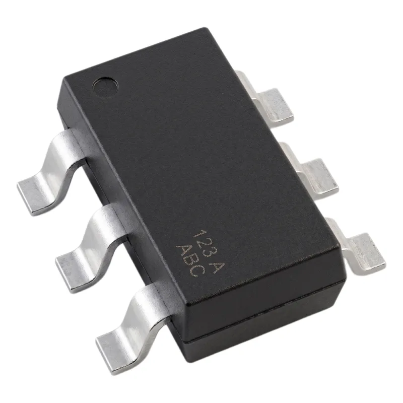 IC de 6 terminales / conmutador unipolar de dos posiciones / 10 kHz y 3 GHz /
