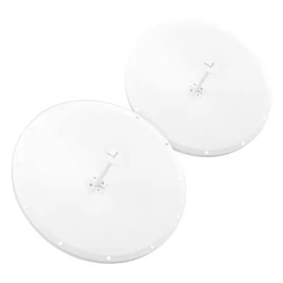 Antena Parabólica de Frecuencia Extendida, 4.8 - 6.5 GHz, 28 dBi, Conectores SMA-Macho Inverso