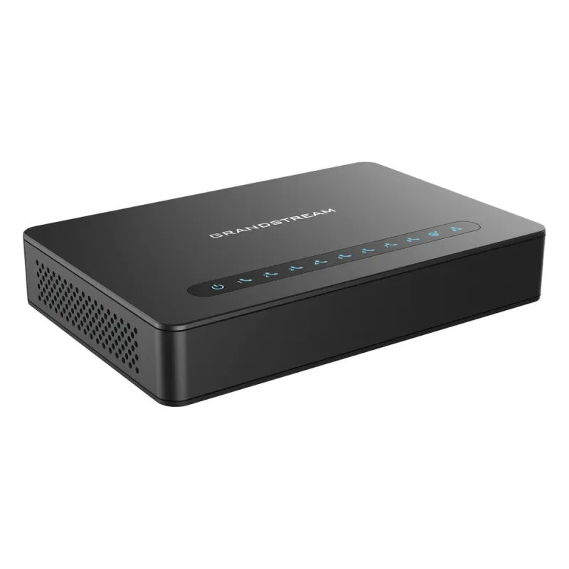Gateway de 8 puertos FXS con Router NAT y doble puerto de red Gigabit