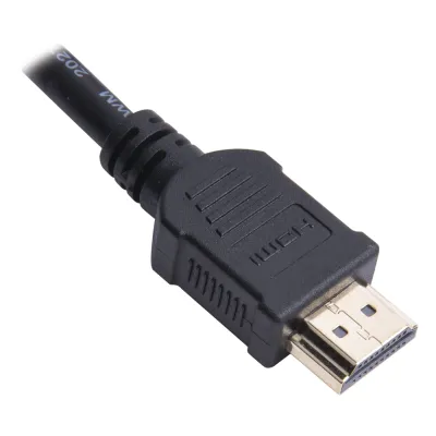 Cable HDMI de 1.8 Metros (5.91 Pies) (High Speed) / Resolución 4K / Soporta Canal de Retorno de Audio (ARC)/ Soporta 3D / Blindado para Reducir Interferencia / Chapado en Oro / Alta Resistencia y Durabilidad