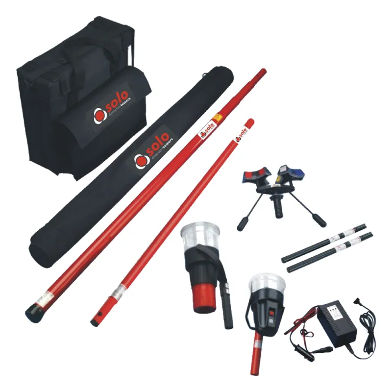 Kit Técnico para Prueba de Detectores Térmicos y de Humo