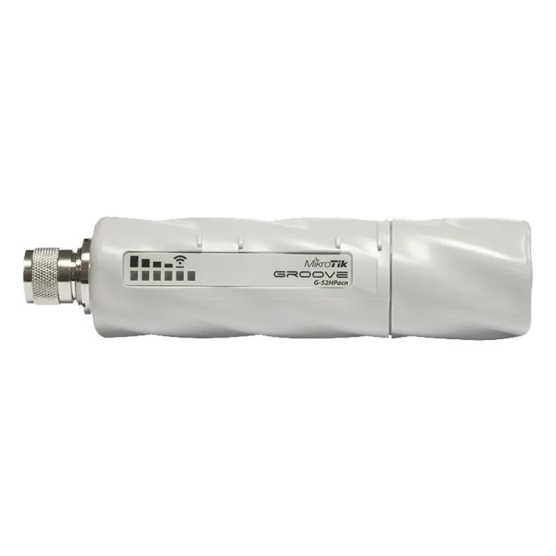 (GrooveA 52 ac) Punto de Acceso y CPE en 2.4 o 5 GHz 802.11 a/b/g/n/ac conectorizado, "Incluye Antena Omnidireccional"
