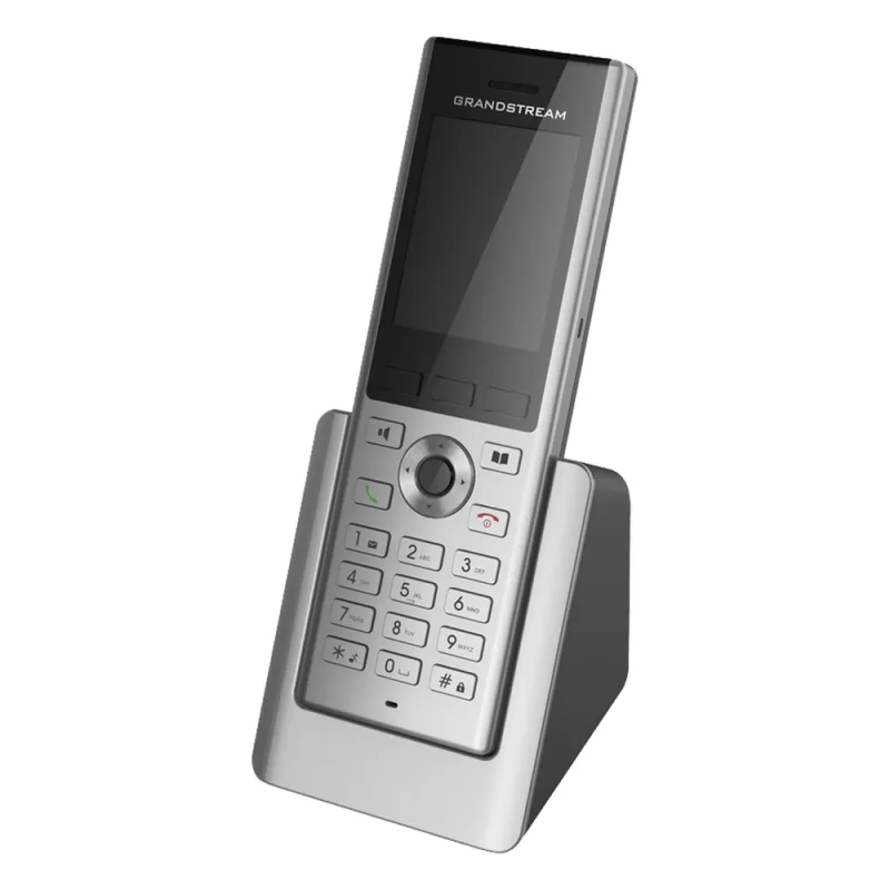 Teléfono WiFi portátil empresarial, conectividad a la red VoIP vía WiFi