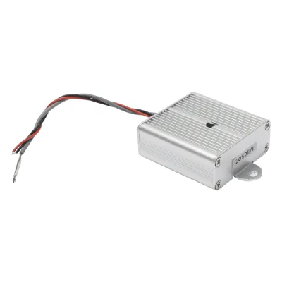 Micrófono omnidireccional, tipo cuadro, con distancia de recepción de 10 - 100 m cuadrados