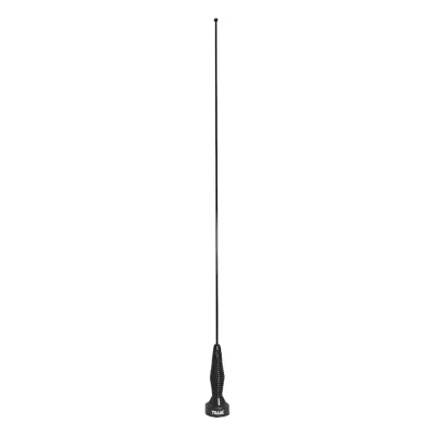 Antena móvil VHF / UHF, ajustable en campo, rango de frecuencia 136-940 MHz, Color Negro