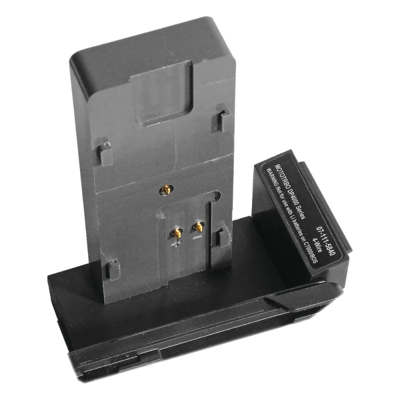 Adaptador de batería para ANALIZADOR C7X00-C SERIES para batería PMNN4488AR/ 4409/ NNTN8129AR, para radios APX1000-4000/ DP4400-4801/ XPR3300-7580, DGP5050/5550/6150, DEP550/e, DEP570.