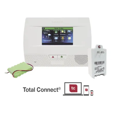 Panel de control de alarma inalámbrico con pantalla táctil de 4.3 pulgadas y comunicador telefónico integrado