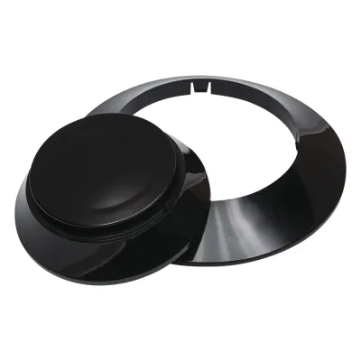 Kit de acabado negro con 10 cubiertas y 10 anillos embellecedores para base de detectores direccionables Fire-Lite
