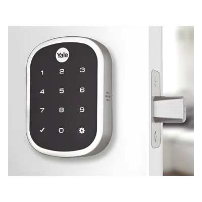Cerradura ASSURE YRD256, Niquel Satinado/Teclado/ Para puertas Izq o Derecha de 35 a 57 mm de espesor/ Apertura por Smartphone