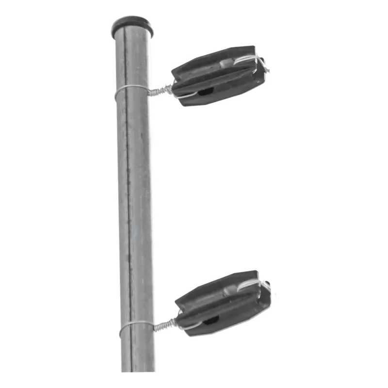 Aislador de Esquina para Cercos Eléctricos / 18 kV / Resinas Vírgenes / Resistencia 7.5-10.2 kg / Anti UV / 66 mm x 31.6 mm