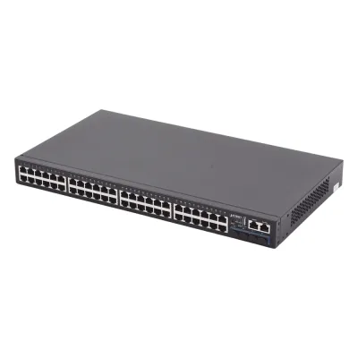 Switch Administrable Stackeable Capa 3, 48 Puertos 10/100/1000T, 4 Puertos 10G SFP+