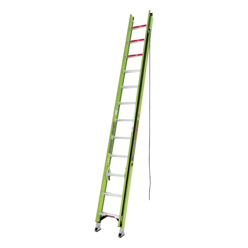 Escalera de Extensión de Aluminio + Fibra de Vidrio Hasta 7.31 m. !La Más Liviana del Mundo! (No. Parte: 18724)