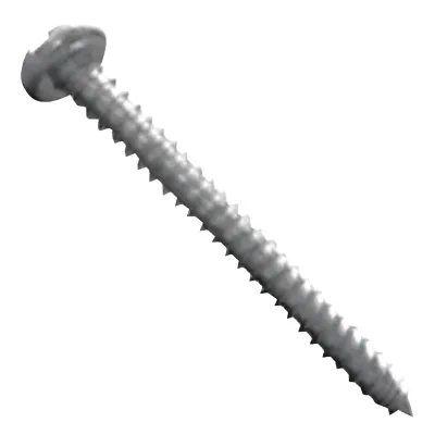 Tornillo 8 mm x 1" para taquete TP1X (1000pzs) (1392-00202)