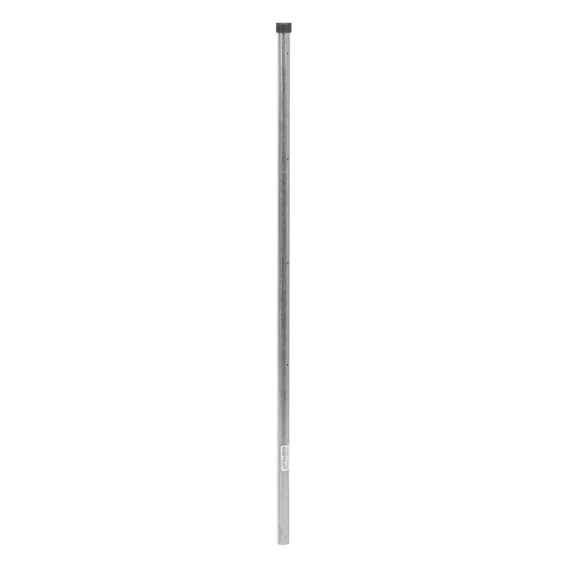 Poste de Esquina de 1m para Cerca Electrificada de Tubo Galvanizado cal. 18 de 1"Diam. Ideal para 5 Aisladores (No incluidos).