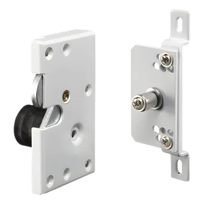 Cerradura eléctrica para puertas corredizas tipo gancho / Abierto en caso de falla.