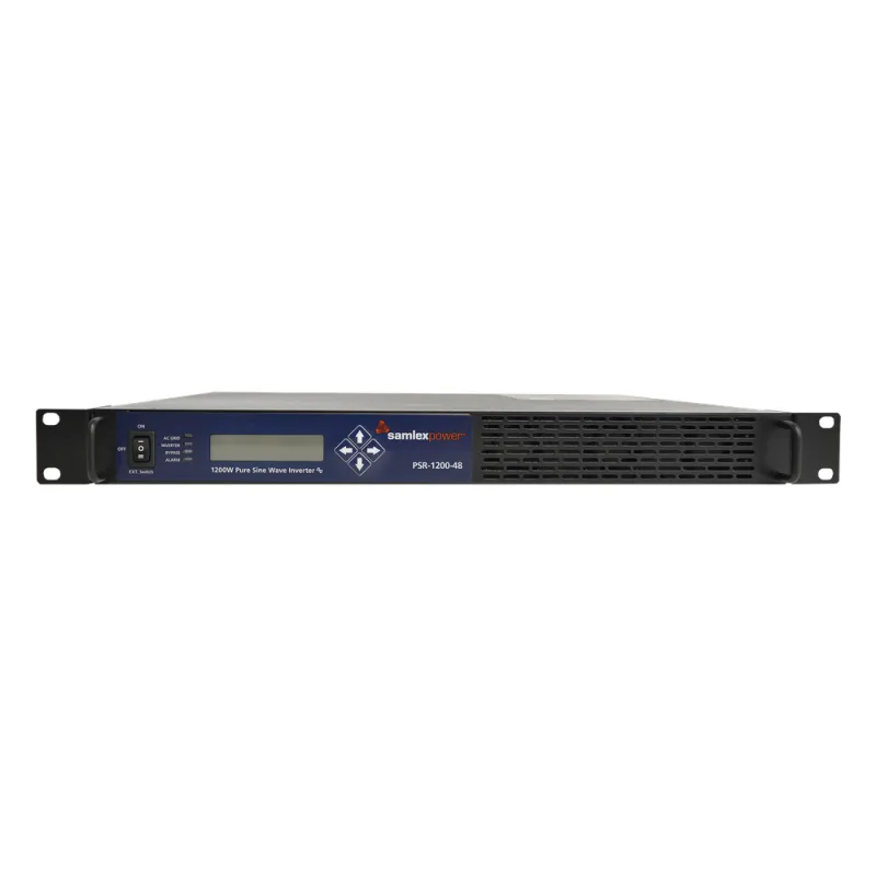 Inversor de corriente Onda Pura Montaje en rack 1200W, 48 Vcc- 120 VCA, 50/60 Hz