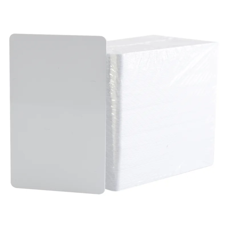 Paquete de 500 Tarjetas UltraCard 10 mil Adhesivas Imprimibles por un sólo lado / Para pegar sobre tarjetas/ CR79