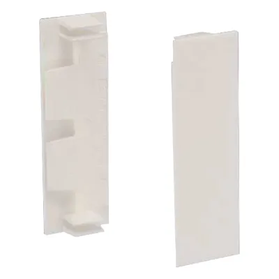 Unión recta de tapa, para uso con canaleta T70, Material PVC Rígido, Color Blanco Mate