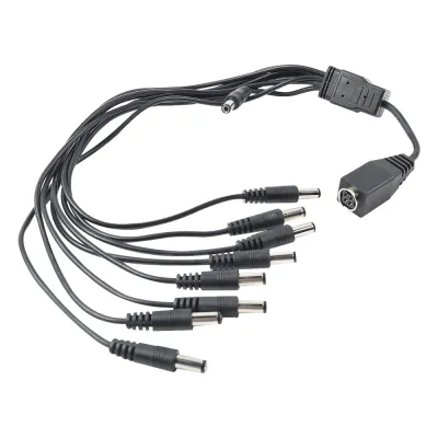 Cable con 9 Vías para Alimentar 8 Cámaras TurboHD y DVR TurboHD Epcom / Hikvision